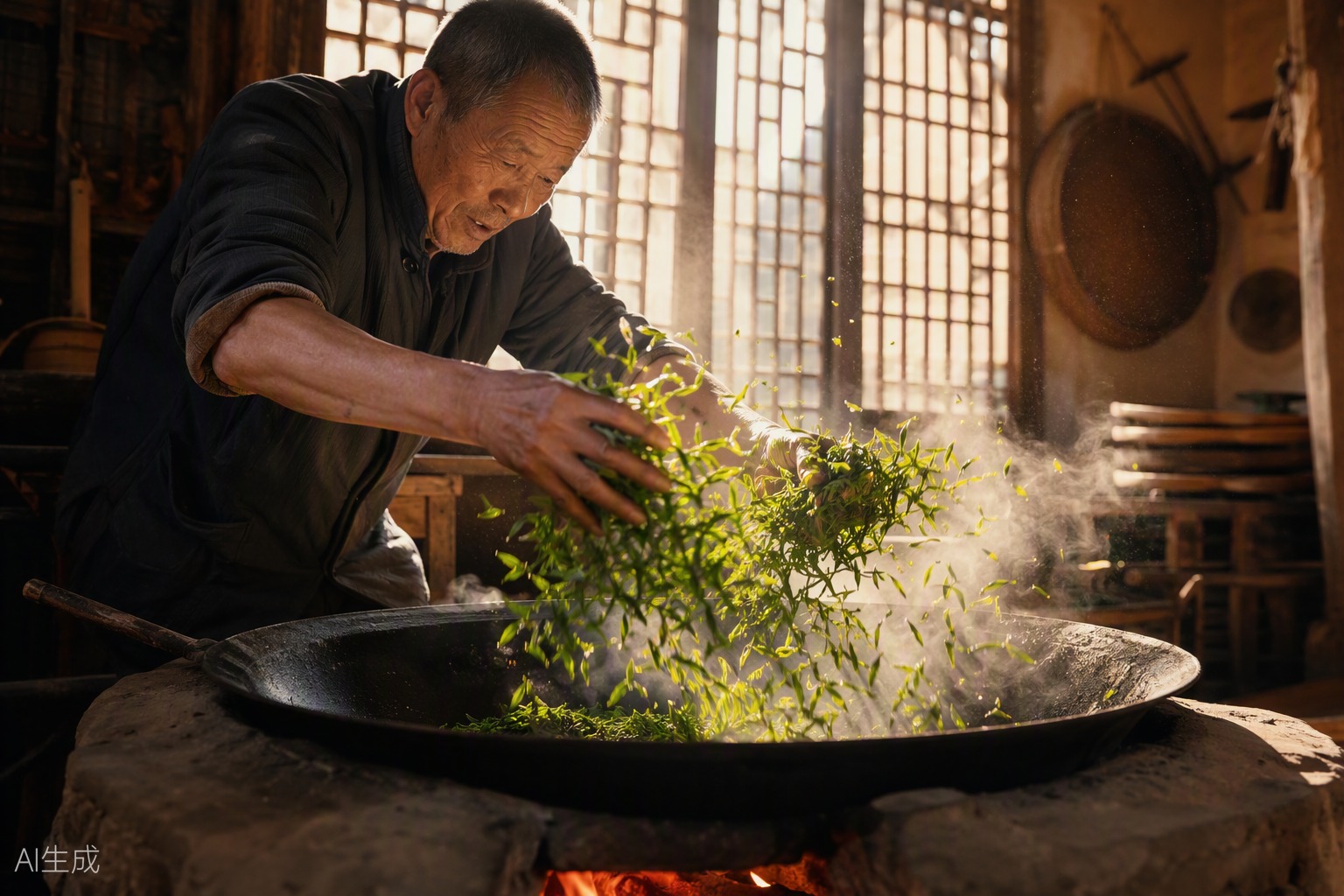 山月茗堂手工制茶工艺