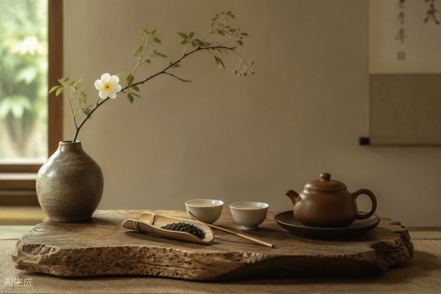 山月茗堂茶道茶席